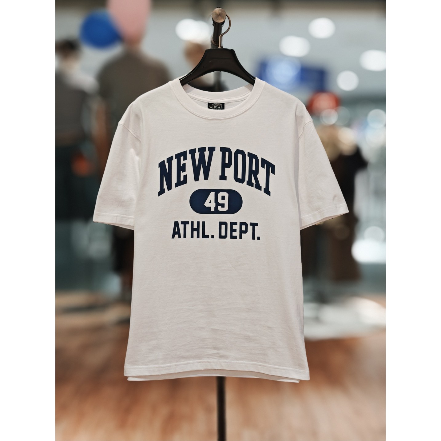 공용 New Port Logo T-shirt WHRPG2401U