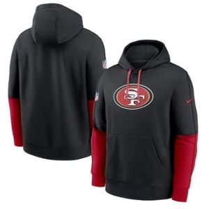  나이키 1124208 NFL팀 후드 맨투맨 집업 San Francisco 49ers 2024 Sideline Club P