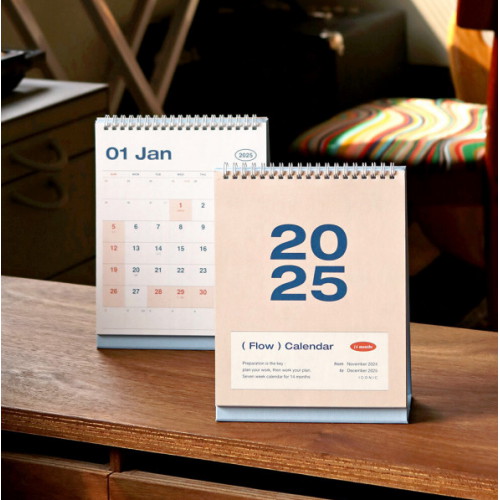 아이코닉 2025 플로우 데스크 캘린더