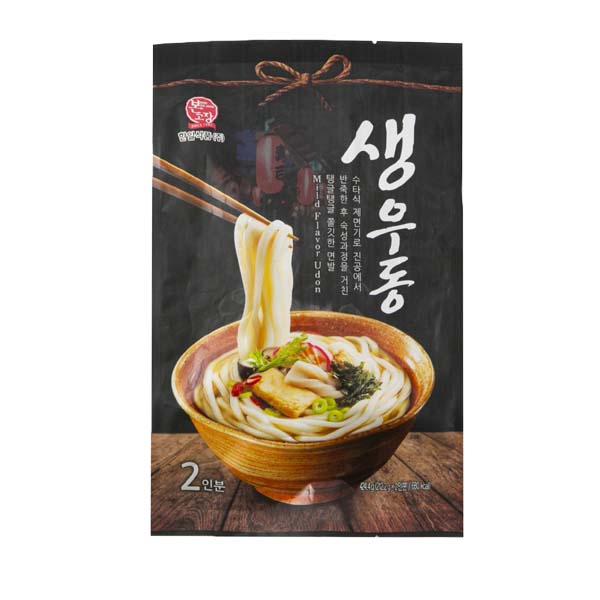 한일식품 본고장 생면 시리즈 생우동 2인분 424g (12개)_이미지