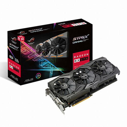 ASUS ROG STRIX 라데온 RX 590 GAMING D5 8GB