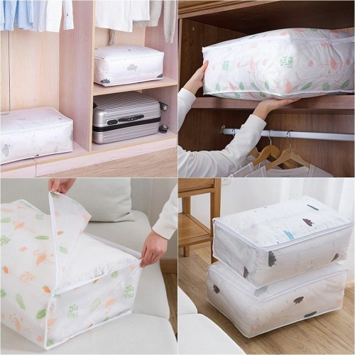 반투 옷장 이 정리 보관함 원룸 수납 가방 2개_이미지