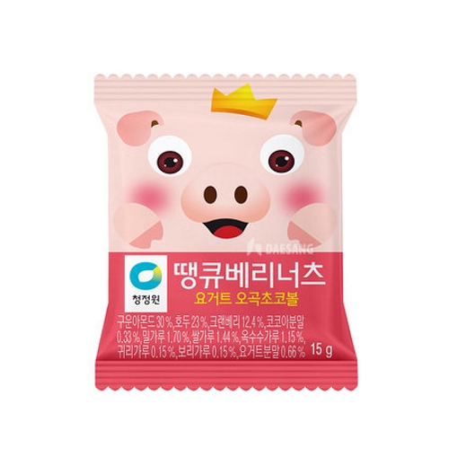청정원 땡큐베리너츠 요거트 오곡초코볼 15g이미지입니다. 누르면 해당 게시물로 새창이동합니다.