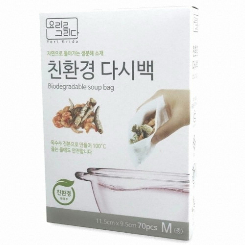 티앤씨일렉트로닉스 생분해 다시백 (중) 11.5x9.5cm 70매 (1개(70매))_이미지