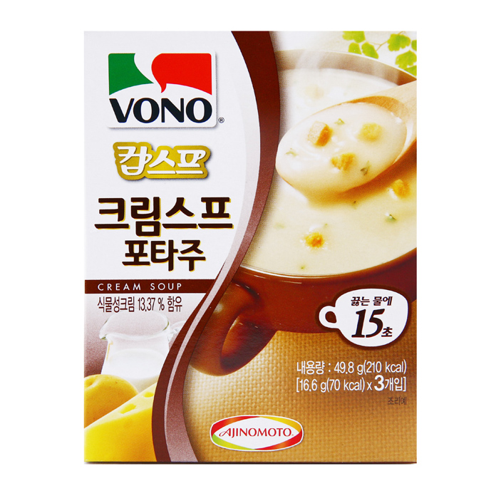 농심 보노 크림스프 포타주 49.8g (1개)_이미지