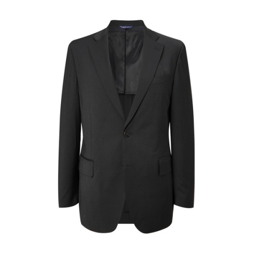 LF 마에스트로 세트15 블랙 단색 울혼방 수트자켓 WASJ2B050BK