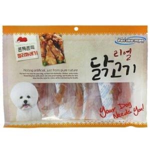 펫더맨 리얼 닭고기 쫀득쫀득 젤리꽈배기 300g (1개)