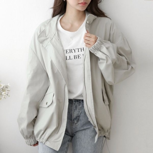 아이우먼 모어스냅후드사파리자켓 BNT970M504 빅사이즈_이미지