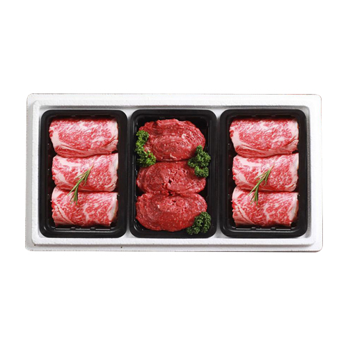 고성축협 1+등급/1등급 사랑듬뿍 혼합세트 3호 1.5kg (1개)