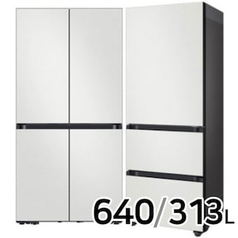 <b>삼성</b>전자 비스포크 <b>키친</b><b>핏</b> Max RM70F63R2A + <b>키친</b><b>핏</b> 코타 RQ33DB74D2AP (화이트)