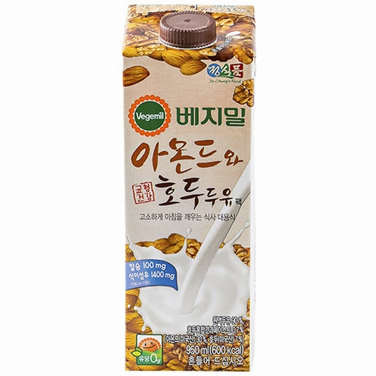 베지밀 아몬드와 호두두유 950ml