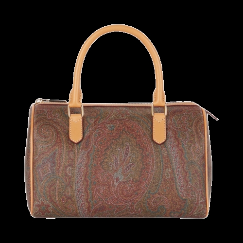 에트로 Small Paisley Boston Bag Burgundy 스몰 페이즐리 보스턴백 버건디 855915