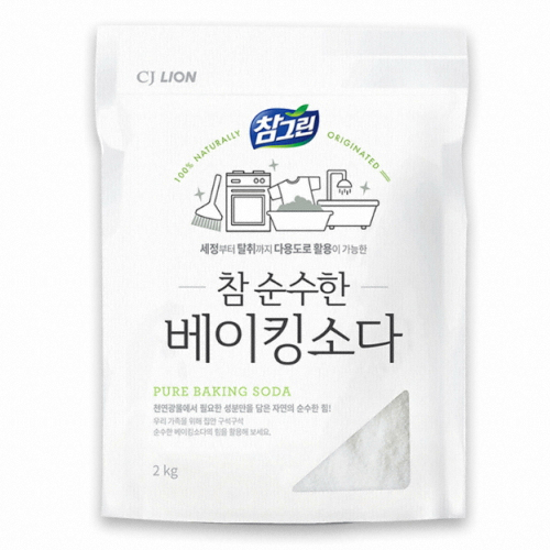 라이온코리아 참그린 참 순수한 베이킹소다 2kg (5개)