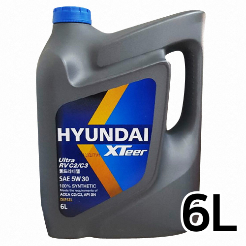 현대오일뱅크 엑스티어 울트라 RV C2/C3 5W30 6L (1개)