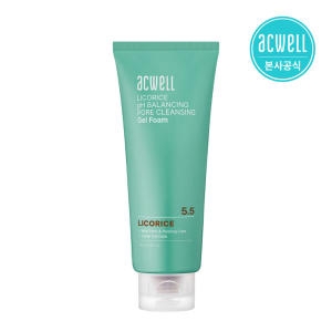 지베르니 아크웰 감초수 피에이치 밸런싱 포어 클렌징젤폼 160ml (1개)_이미지