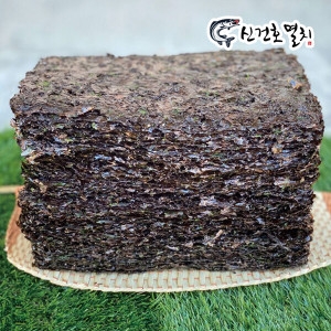 추가쿠폰 국산 상급 곱창김 100장 곱창돌김 재래돌김