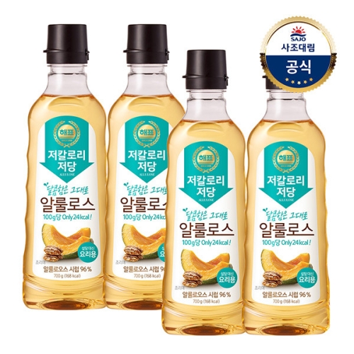 사조대림 해표 알룰로스 요리용 700g (4개)