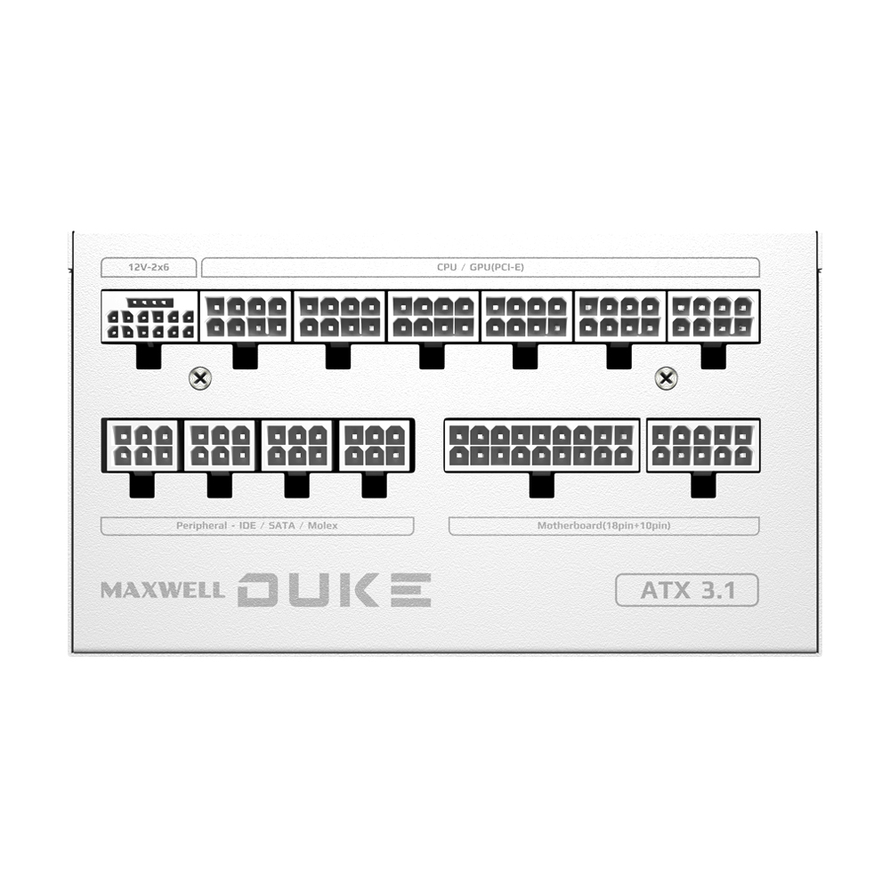 �ƽ�����Ʈ MAXWELL DUKE 1300W 80PLUS�÷�Ƽ�� Ǯ��ⷯ ATX3.1 ȭ��Ʈ