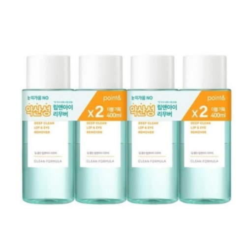 포인트앤 딥 클린 올킬 립앤아이 리무버 200ml (4개)_이미지