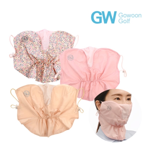 고운골프 여성 UV차단 코 망사 골프마스크 GMIAC4
