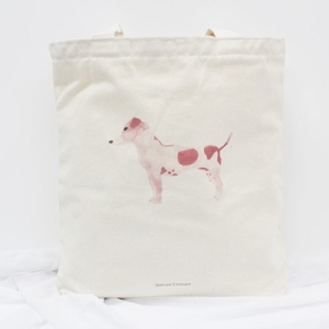 젝러셀 테리어 에코백