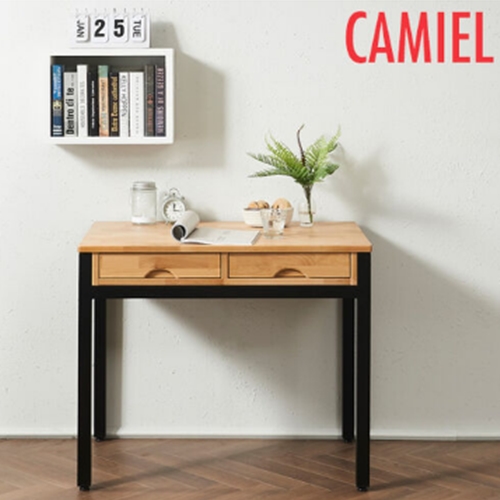 테드 엘다원목 철제 책상