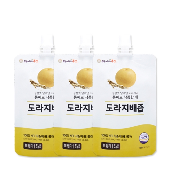 연두팜 아빠의주스 도라지배즙 100ml (1개)_이미지