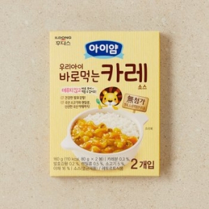 아이얌 우리아이 바로먹는 카레소스 160g (1개)_이미지