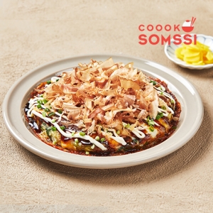 쿡솜씨 신메뉴치즈오꼬노미야끼, 2종치즈, 2인분 밀키트_이미지