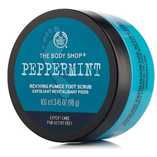 더바디샵 페퍼민트 리바이빙 퍼미스 풋 스크럽 100ml (1개)_이미지