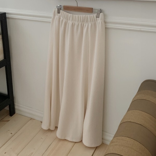 아이우먼 멜로스판밴딩스커트 MOQ346M411 빅사이즈