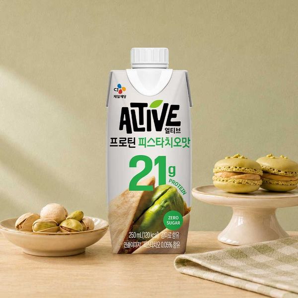 CJ제일제당 얼티브 프로틴 피스타치오맛 250ml (36개)_이미지