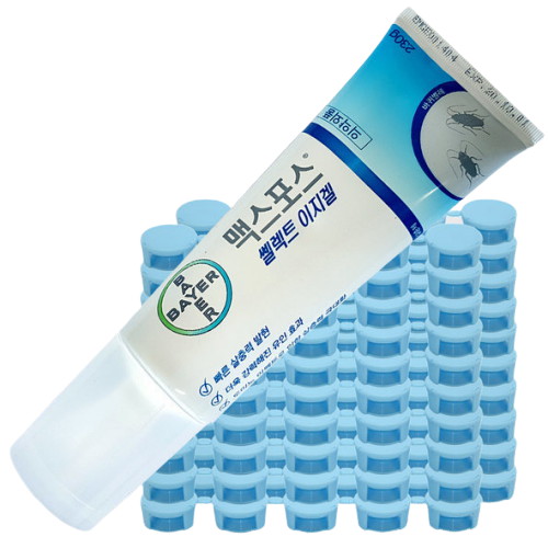 바이엘 맥스포스 쎌렉트 이지겔 230g + 먹이캡 100개 (1세트)
