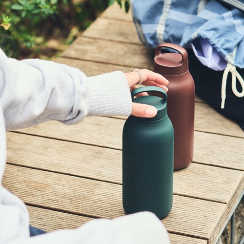 킨토 워터 텀블러 550ml (딥그린)_이미지
