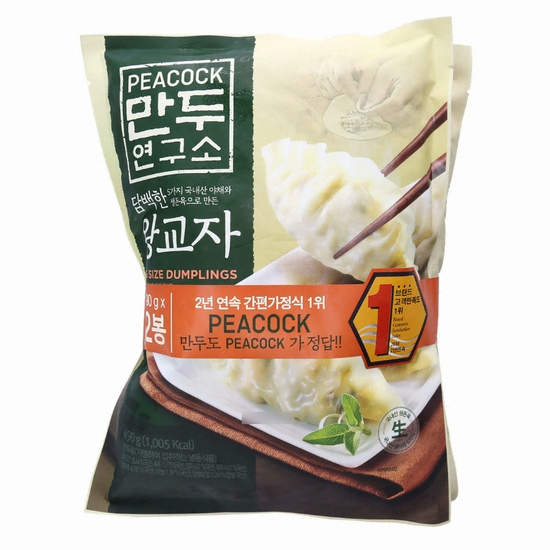 이마트 피코크 만두연구소 담백한 왕교자 490g (2개)