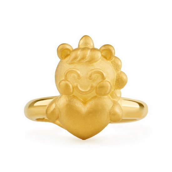 타이니앤코 코코 말띠 빵빵 유니콘 돌반지 3.75g_이미지