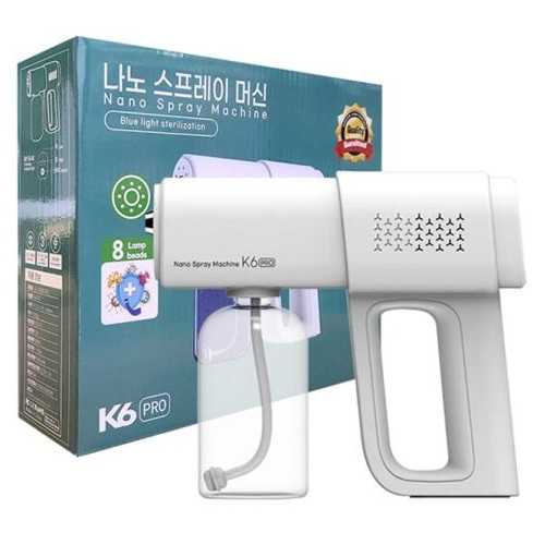 PRO 방역소독기 무선 나노 스프레이 소독건 K6