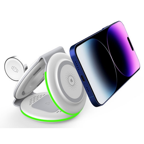 15W 3in1 올인원 폴딩 무선충전기 UMWH-A3in1-W