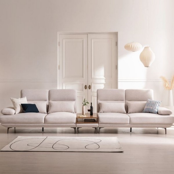 몽드 수납선반 스윙 아쿠아텍스 이지클린 조야 패브릭 소파 6인용