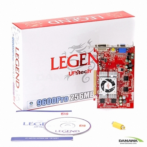 유니텍전자 LEGEND 라데온 9600Pro LEGEND Ultra 256MB_이미지