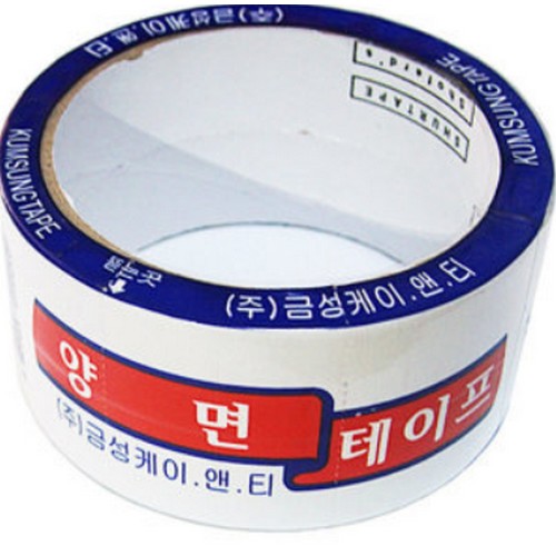 금성케이엔티 양면테이프 48mm x 10m (1개)_이미지