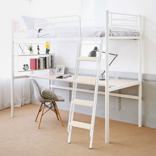 일루일루 코모드i 올인원 책상형 벙커침대 S (HR폼)_이미지