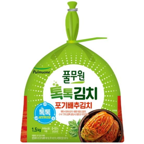 풀무원 톡톡 포기김치 1.5kg