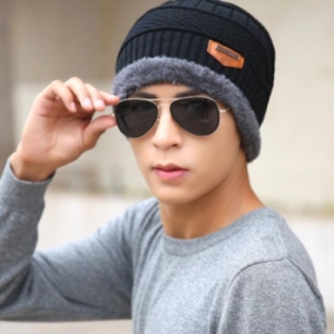 Rly 남자 니트 비니 겨울모자 기모 방한모자 털모자 29551043