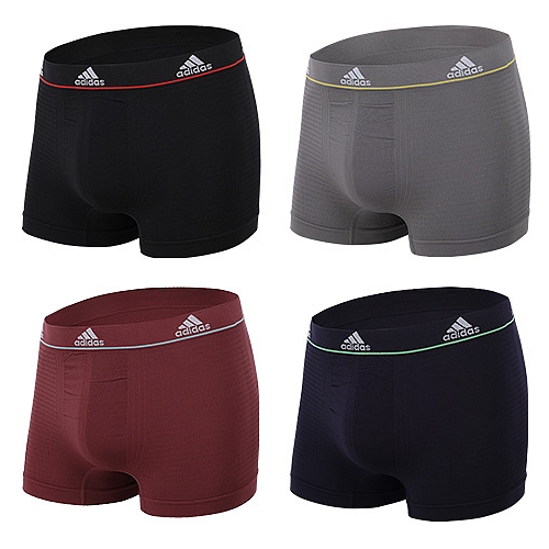 아디다스 2차 퍼포먼스 심리스 드로즈 4종 세트 (4매)