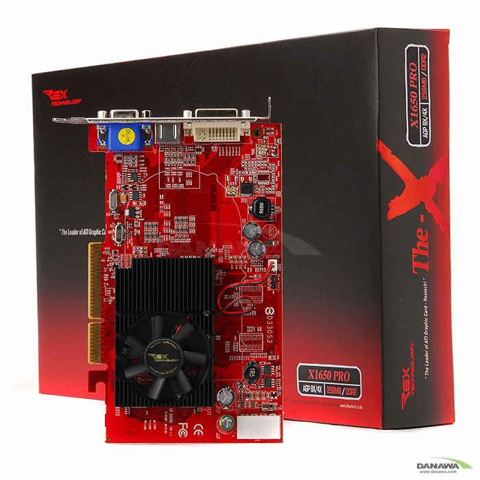 라데온 HD 1650 Pro The-X 256MB AGP