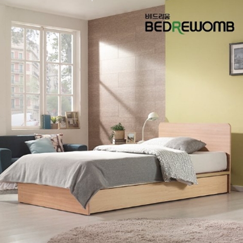 베드리움 B901 클릭 평상형 침대 SS (본넬스프링)_이미지