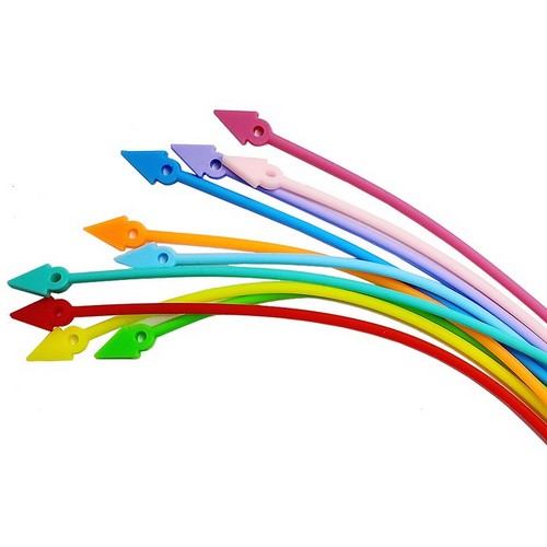 일체형 실리콘 티걸이줄 (10개)
