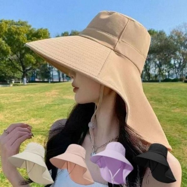 라일리 Rly 넓은챙 플랩캡 자외선차단 사파리모자 벙거지 썬캡 49609848_이미지