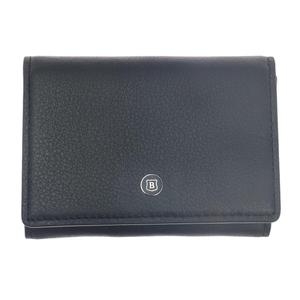 에스티듀퐁 브로이어 블루 소가죽 명함지갑 블랙 TE5SMWLNW002TBK